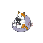 Значок Котик з планшетом