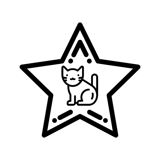 Значки с котами
